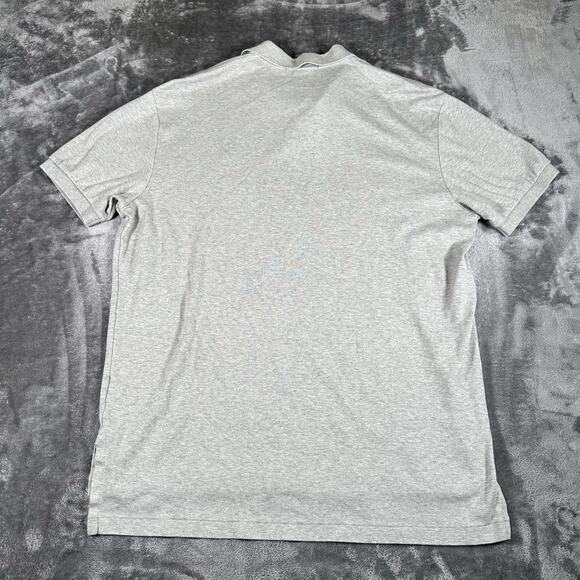 Polo Ralph Lauren Polo Shirt Mens Large Gray Collared Embroidered Logo Golf - Picture 4 of 8